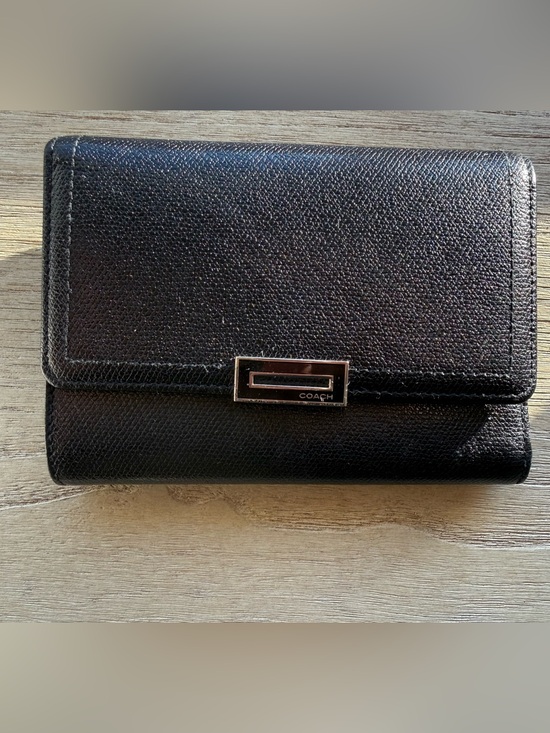 Coach Other - Coach Saffiano Leather Tri-Fold Wallet